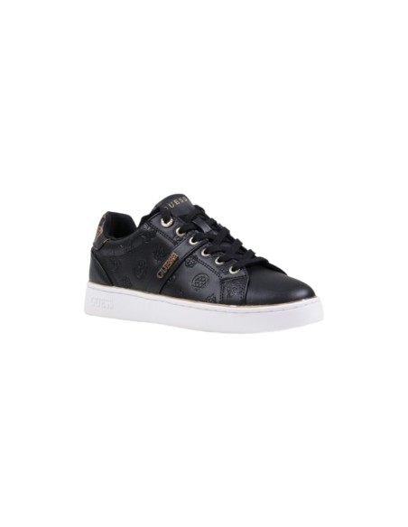 Baskets noires imprimées Guess femme