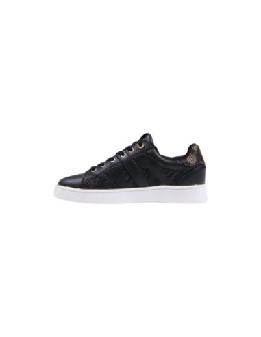 Baskets noires imprimées Guess femme