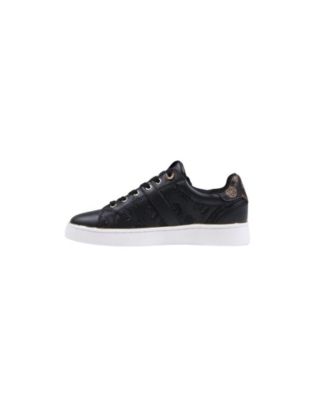 Baskets noires imprimées Guess femme