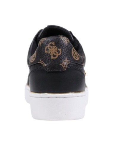 Baskets noires imprimées Guess femme