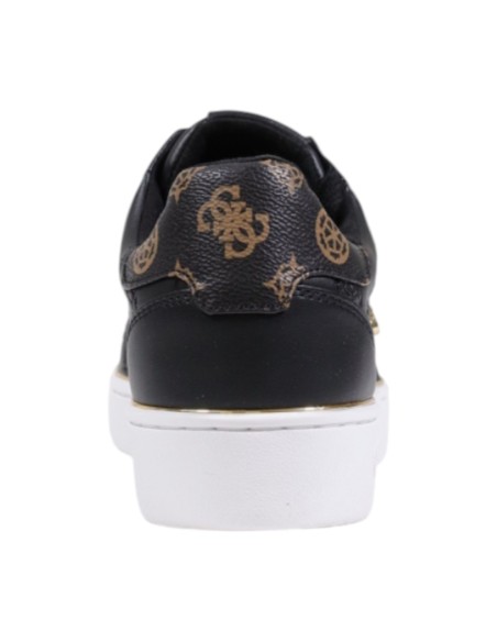 Baskets noires imprimées Guess femme