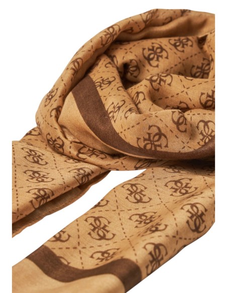 Écharpe Guess femme camel