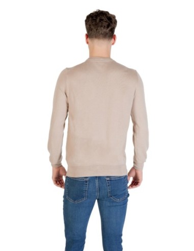 Pull Guess beige maille raffinée