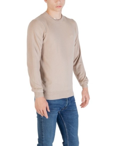 Pull Guess beige maille raffinée