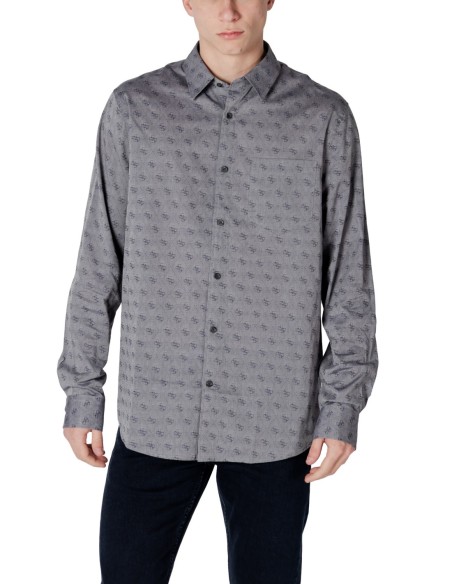 Chemise grise homme Guess