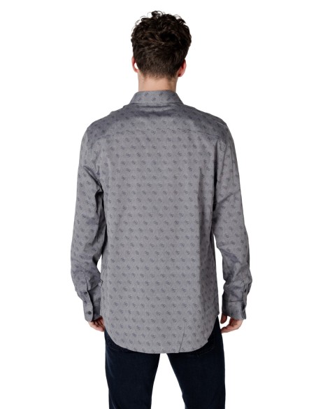 Chemise grise homme Guess