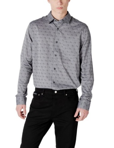Chemise grise homme Guess