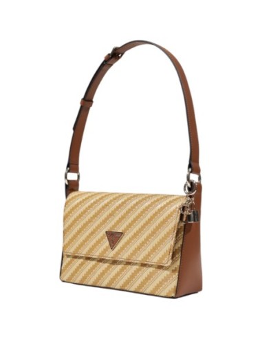 Sac beige imprimé Guess femme