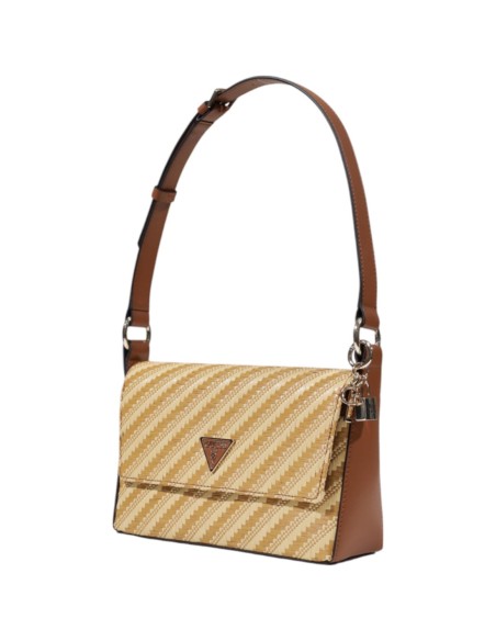 Sac beige imprimé Guess femme