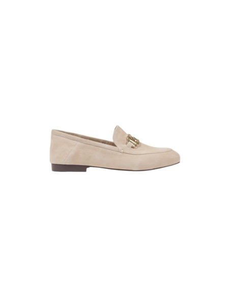 Chaussures basses beige Guess femme cuir