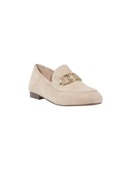 Chaussures basses beige Guess femme cuir