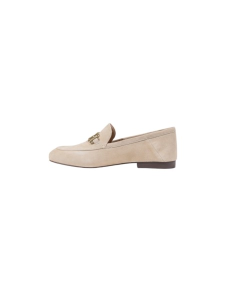 Chaussures basses beige Guess femme cuir