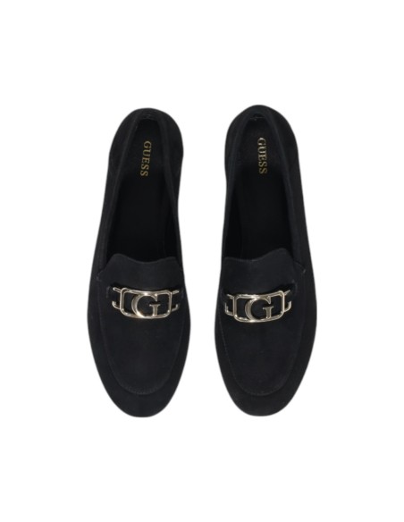 Mocassins noirs femme Guess