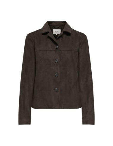 Veste JDY femme marron suédine