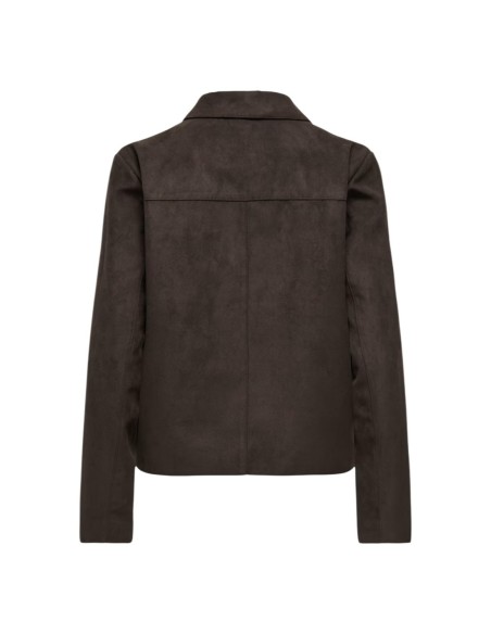 Veste JDY femme marron suédine