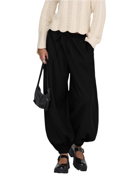 Pantalon JDY femme noir Paloma