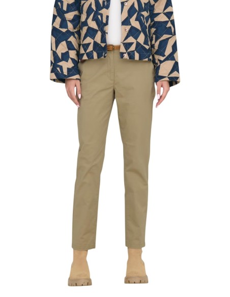 Pantalon femme beige JDY