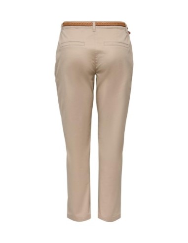 Pantalon femme beige JDY