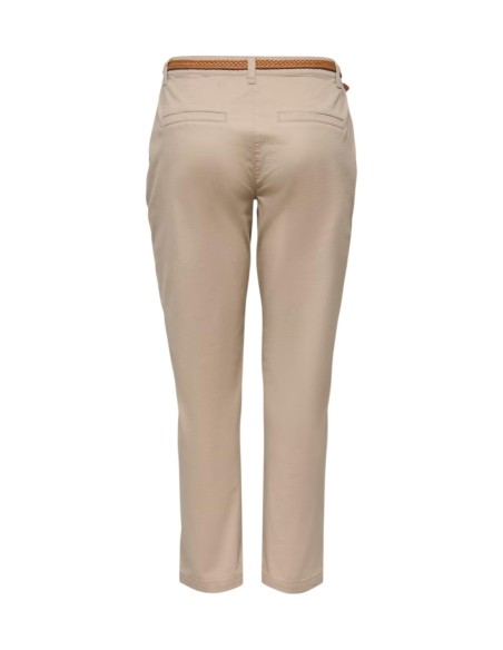Pantalon femme beige JDY
