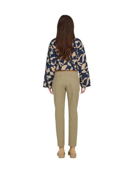 Pantalon femme beige JDY