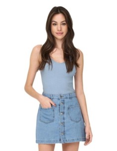 Débardeur Jacqueline De Yong Femme Bleu | ChoixMode