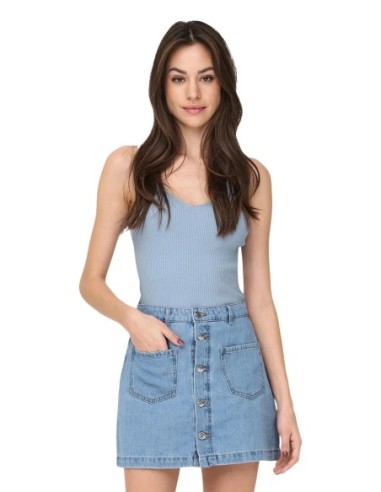 Débardeur Jacqueline De Yong Femme Bleu | ChoixMode
