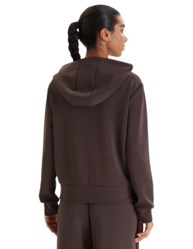 Sweat Guess Active marron femme