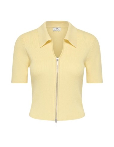 Cardigan jaune zippé JDY femme