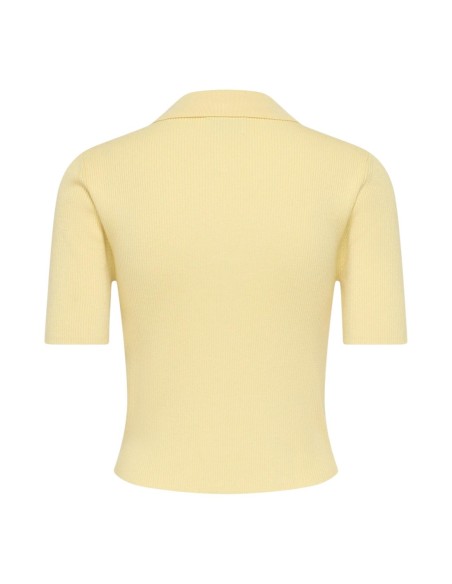 Cardigan jaune zippé JDY femme