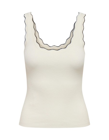 Débardeur JDY femme beige