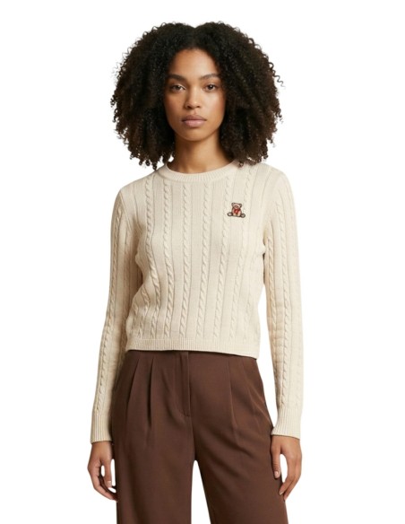 Pull beige JDY femme