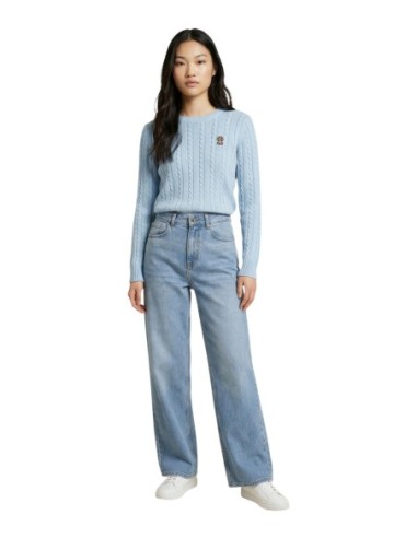 Pull bleu azur femme JDY