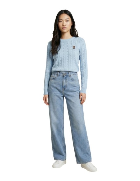 Pull bleu azur femme JDY