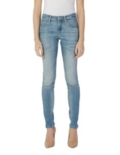 Jeans bleu effet usé Guess femme