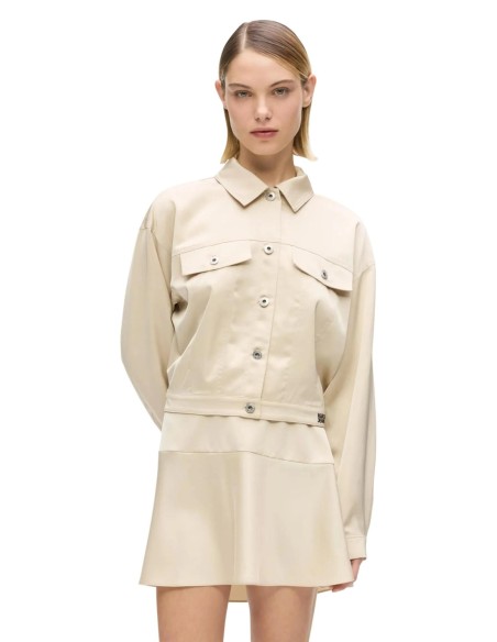 Veste beige femme Karl Lagerfeld Jeans