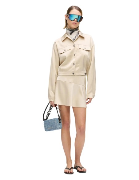 Veste beige femme Karl Lagerfeld Jeans