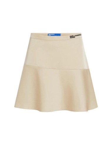 Jupe beige femme Karl Lagerfeld Jeans