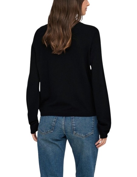 Pull noir JDY femme léger et confortable