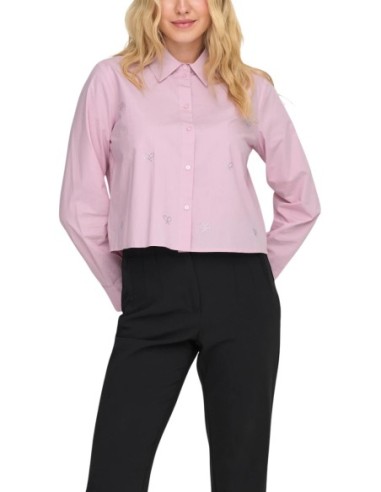 Chemise rose JDY femme coton