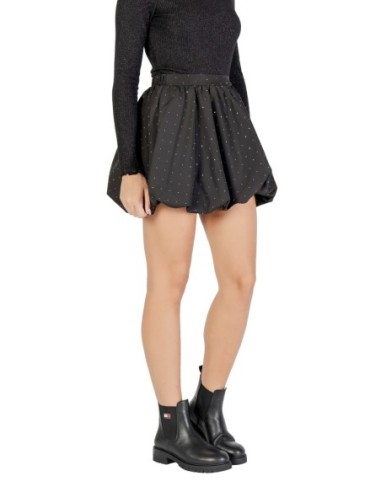 Jupe noire à pois JDY femme