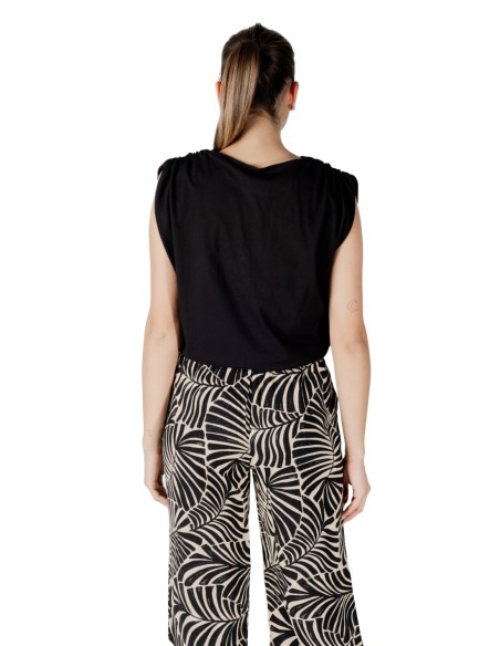 Top noir JDY femme coton