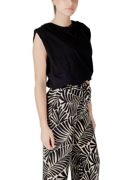 Top noir JDY femme coton