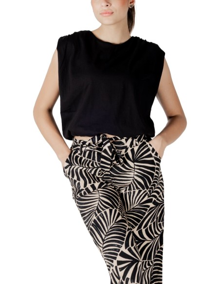 Top noir JDY femme coton