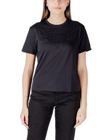 T-shirt noir JDY femme coton