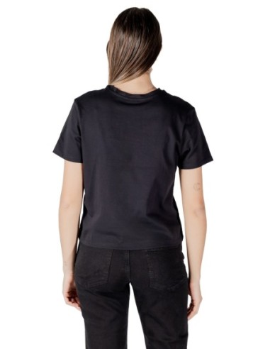 T-shirt noir JDY femme coton