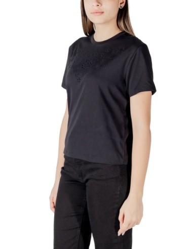 T-shirt noir JDY femme coton