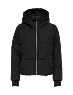 Veste noire capuche JDY femme