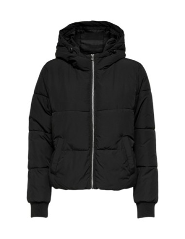 Veste noire capuche JDY femme
