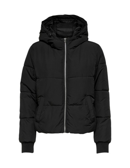 Veste noire capuche JDY femme
