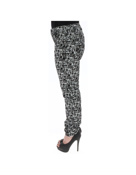 Pantalon noir imprimé Guess femme